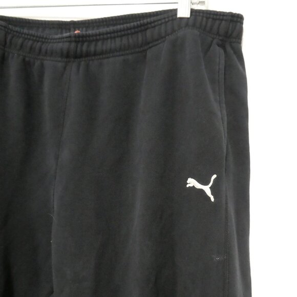 PUMA - Sport Lifestyle | XL - extra large | Black Sweatpants | Stitched Logo - Picture 4 of 15